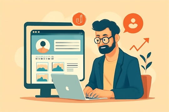 طراحی سایت شخصی حرفه‌ای برای ساخت برند شخصی قوی