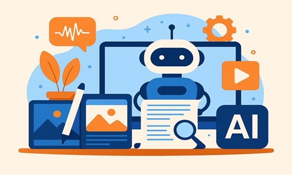 بهترین ابزارهای هوش مصنوعی برای تولید محتوا در سال ۱۴۰۴