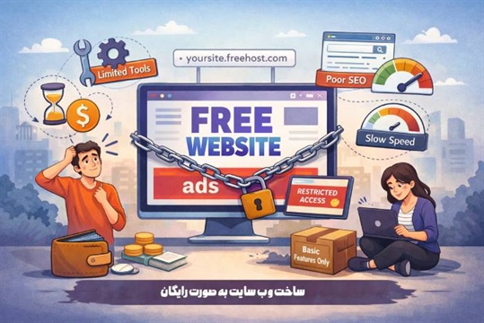ساخت سایت به صورت رایگان