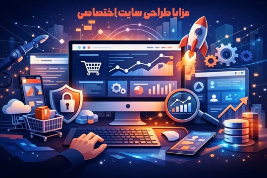 مزایا طراحی سایت اختصاصی