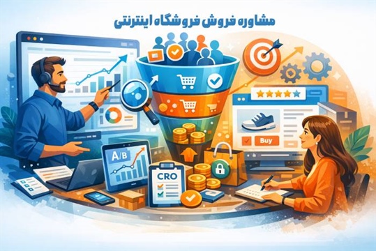 مشاوره فروش فروشگاه اینترنتی حرفه‌ ای
