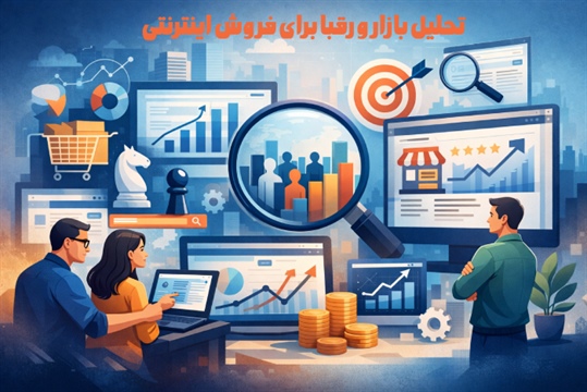 آموزش تحلیل بازار و رقبا برای افزایش فروش اینترنتی