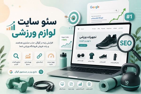 سئو سایت لوازم ورزشی