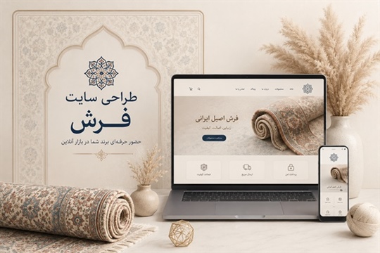 طراحی سایت فرش