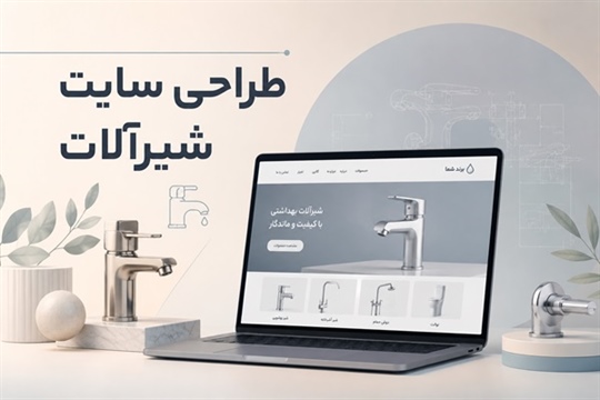 طراحی سایت فروشگاهی شیرآلات