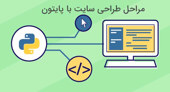 مراحل طراحی سایت پایتون