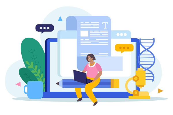 انتشار مقالات آموزشی و محتوای علمی