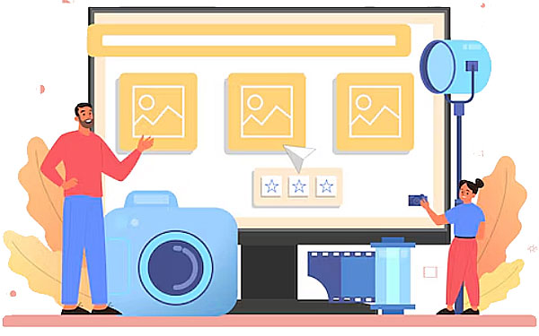 طراحی وب سایت برای آتلیه عکاسی