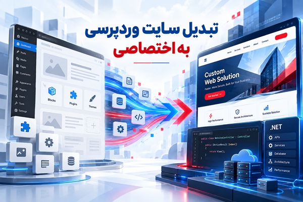 تبدیل سایت وردپرسی به اختصاصی