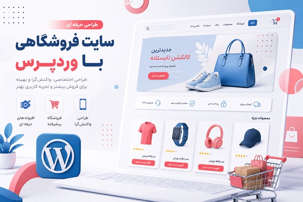 طراحی سایت فروشگاهی با وردپرس